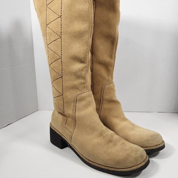 Nickels Boots Soft Fred Tuscan Tan Suede Heeled Boots, Size 7? - Picture 2 of 6